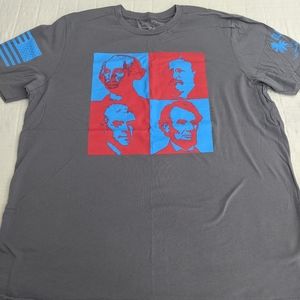 Grunt Style grey presidents tee